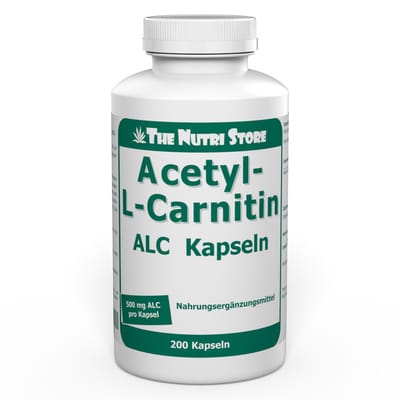 Acetyl-L-Carnitin 500 mg veget. Kapseln 200 Stück