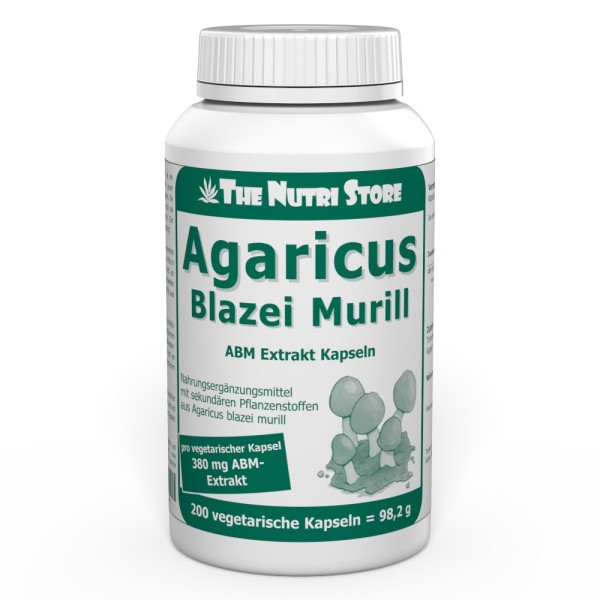 Agaricus Blazei Murill Extrakt Kapseln 200 Stück