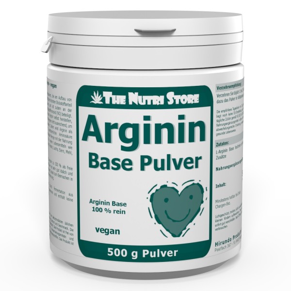 Arginin Base veganes Pulver 500 g