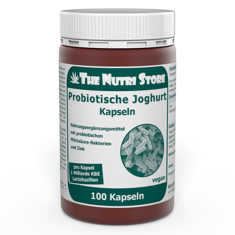 Probiotische Joghurt Kapseln 100 Stk. vegan
