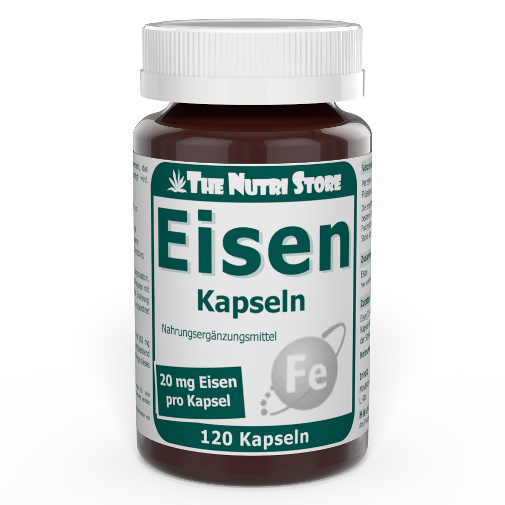 Eisen 20 mg Kapseln 120 Stk.