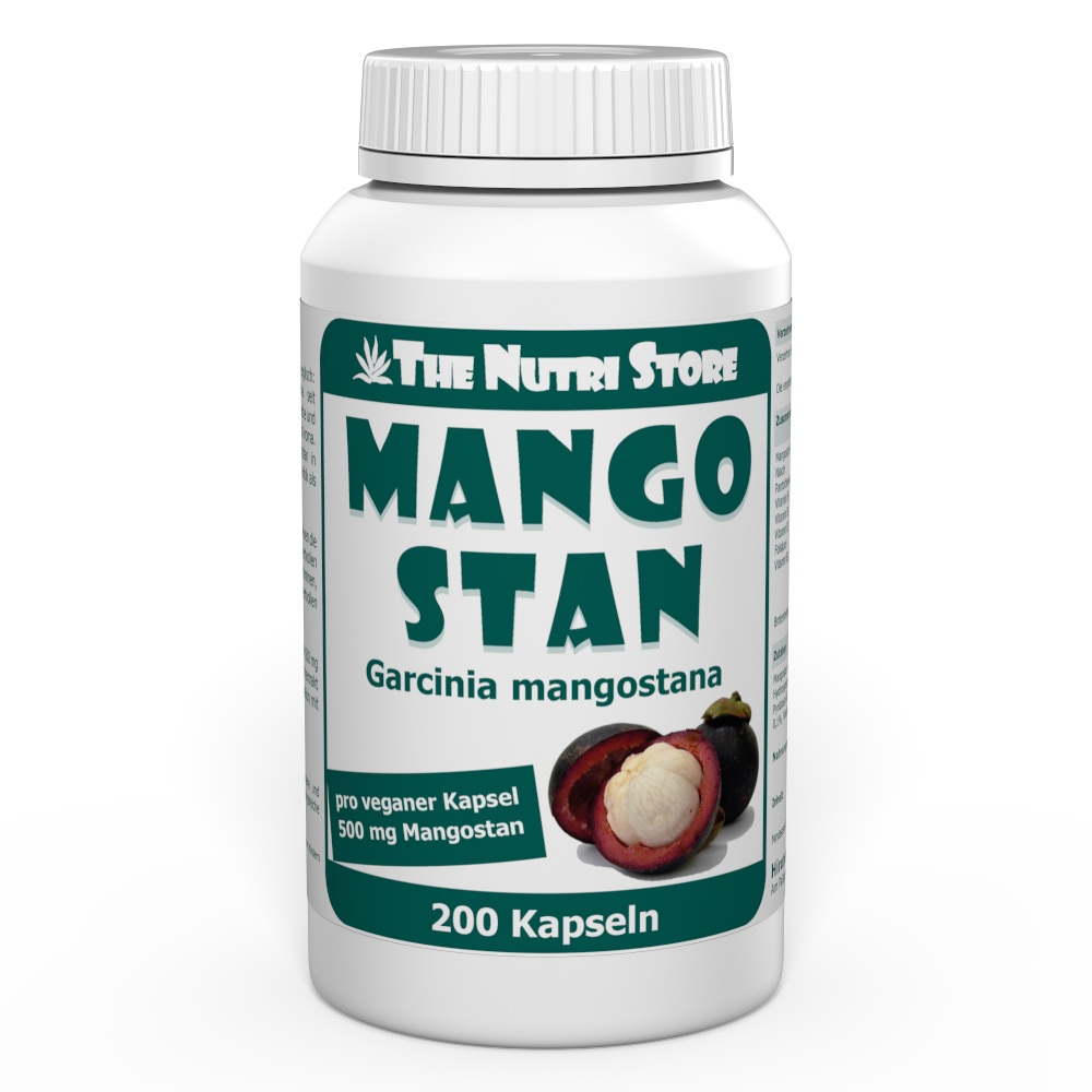 Mangostan Garcinia mangostana 500 mg Kapseln 200 Stk.