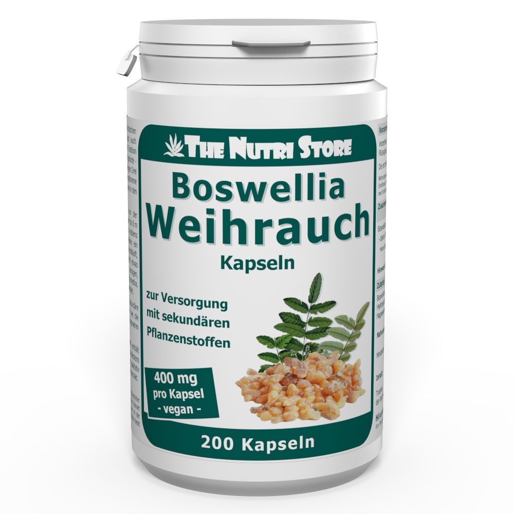 Weihrauch 400 mg vegane Kapseln 200 Stk.
