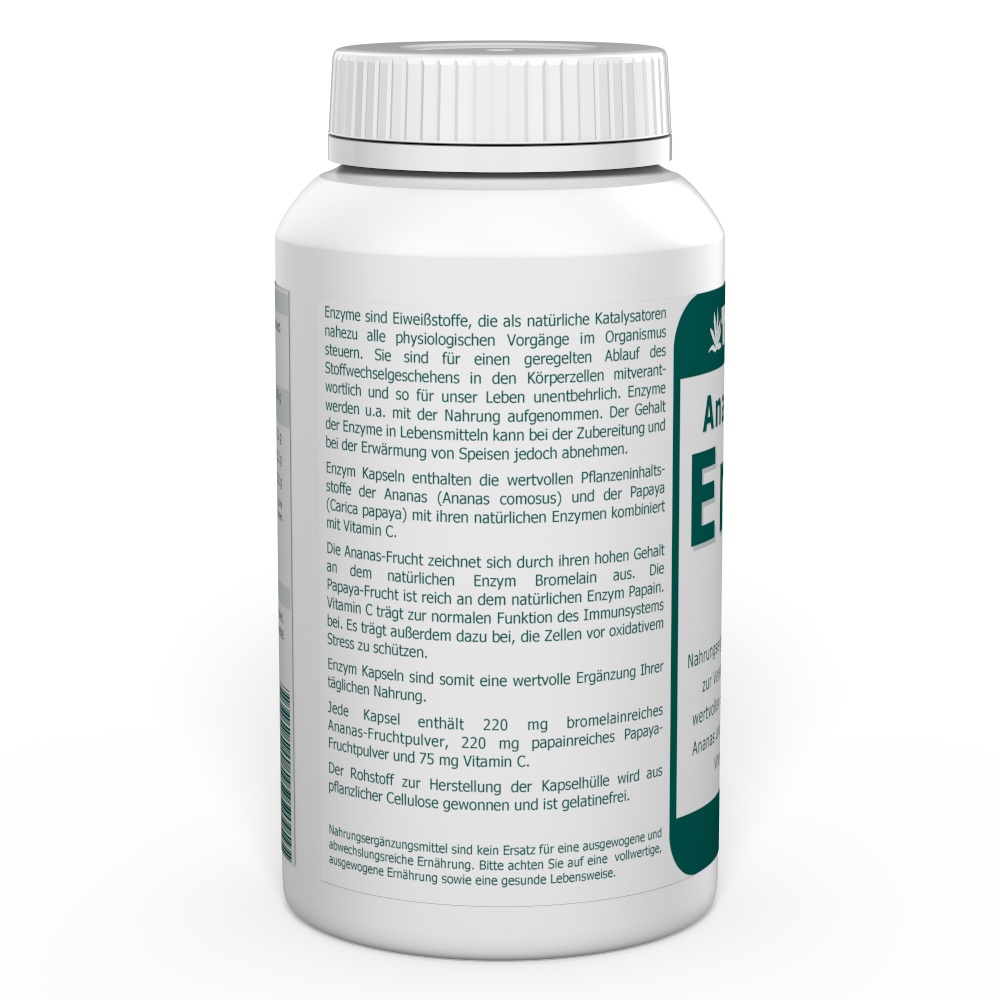 Enzym Kapseln 200 Stk. – Bild 2