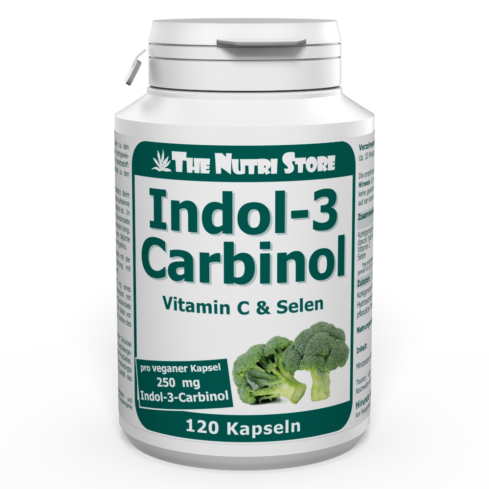 Indol-3 Carbinol 250 mg vegane Kapseln 120 Stk.