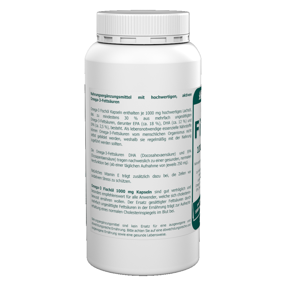 Omega-3 Fischöl 1000 mg Kapseln 120 Stk. – Bild 2