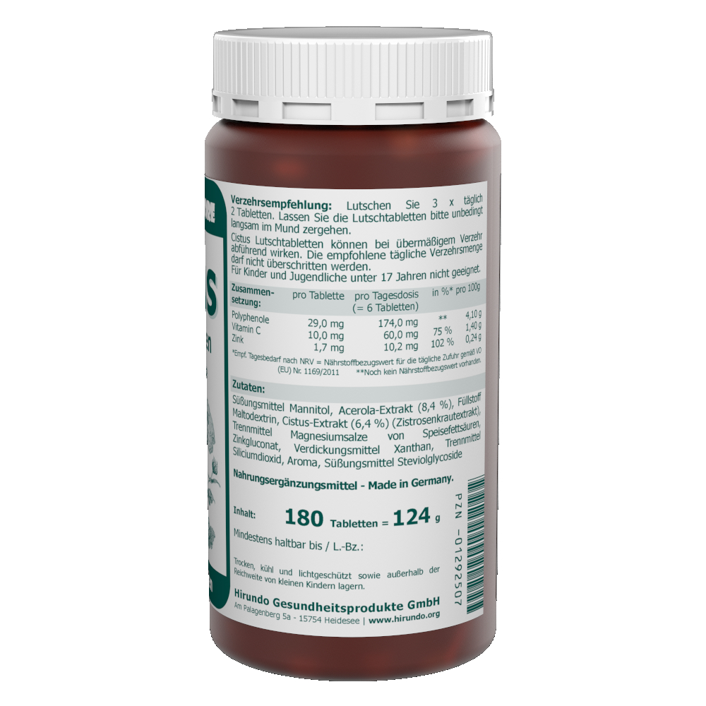 Cistus incanus Lutschtabletten 180 Stk. – Bild 3