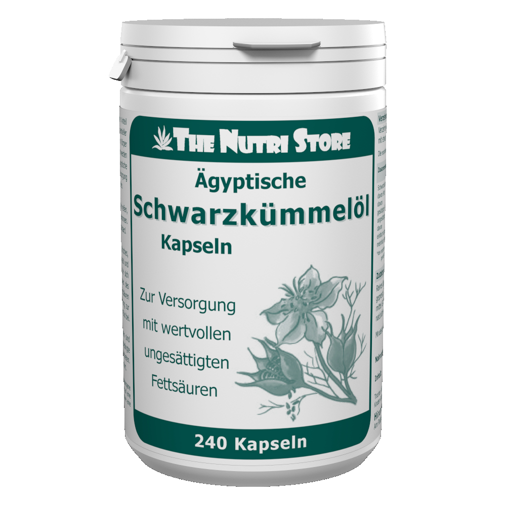 Schwarzkümmelöl Ägyptisch Kapseln 240 Stk.