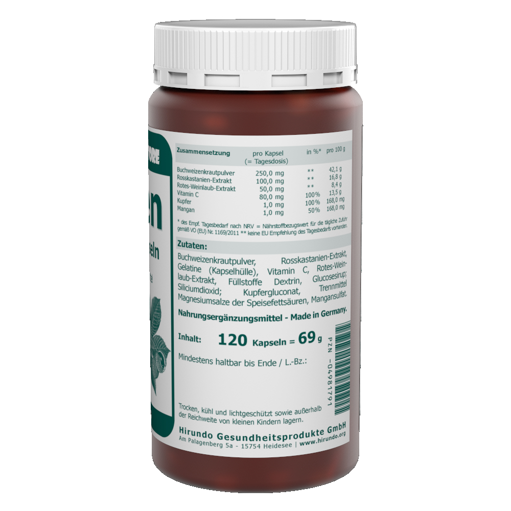 Venen Vitamin Kapseln 120 Stk. – Bild 3
