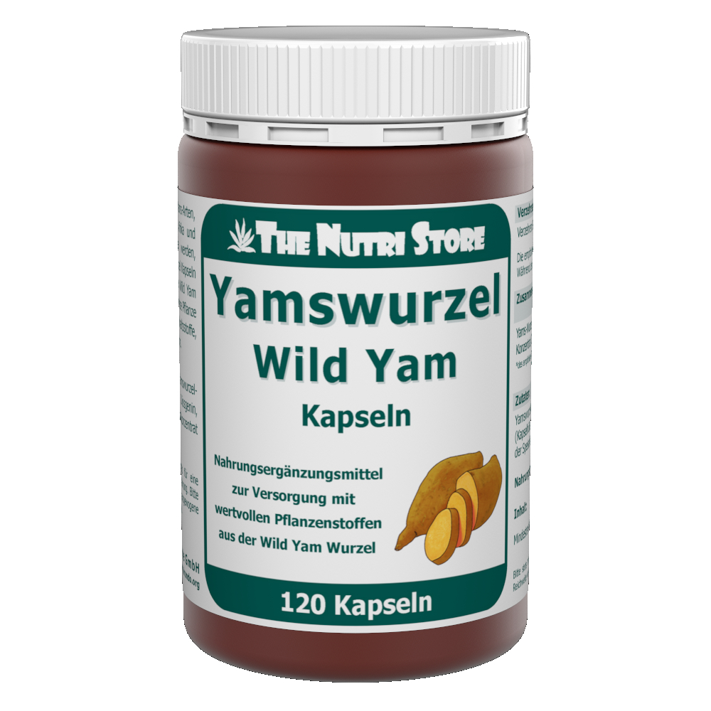 Yams Wurzel Wild Yam 250 mg Kapseln 120 Stk.
