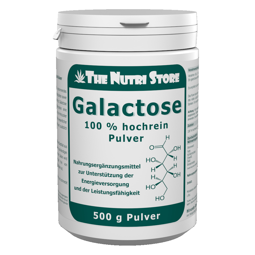 Galactose 100% rein Pulver 500 g