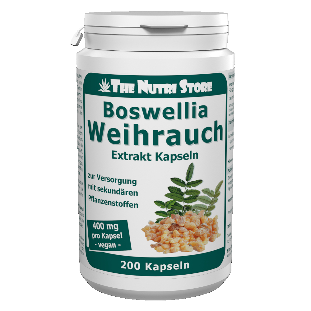 Weihrauch 400 mg Extrakt vegane Kapseln 200 Stk.