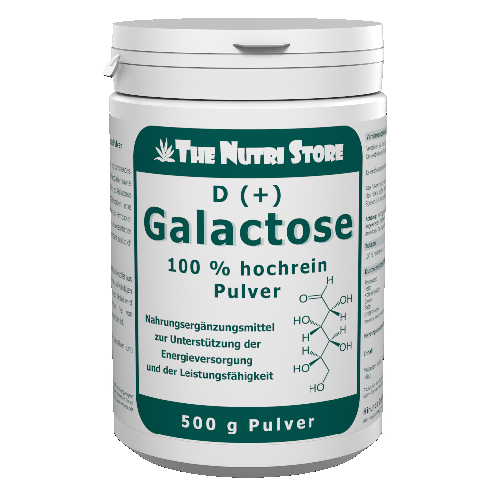 D-Galactose 100% rein Pulver 500 g