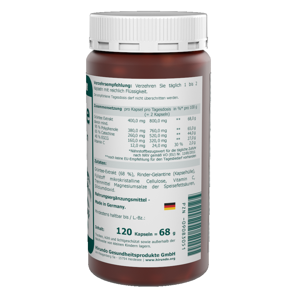 Grüntee 400 mg Catechin Kapseln 120 Stk. – Bild 3