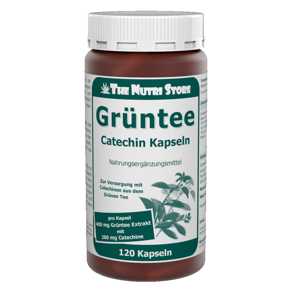 Grüntee 400 mg Catechin Kapseln 120 Stk.