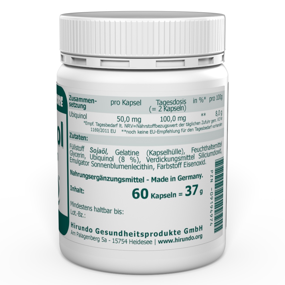 Ubiquinol 50 mg Kapseln 60 Stk. – Bild 3