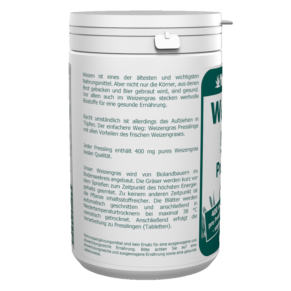 Weizengras 400 mg Presslinge 300 Stk. – Bild 2