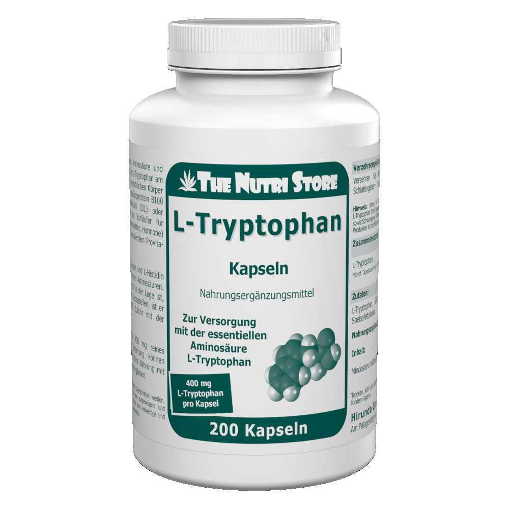 L-Tryptophan 400 mg Kapseln 200 Stk