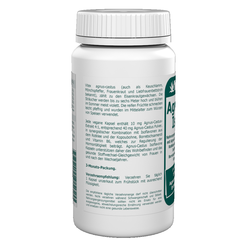 Agnus Castus 10 mg Extrakt Isoflavone 46 mg – Bild 2