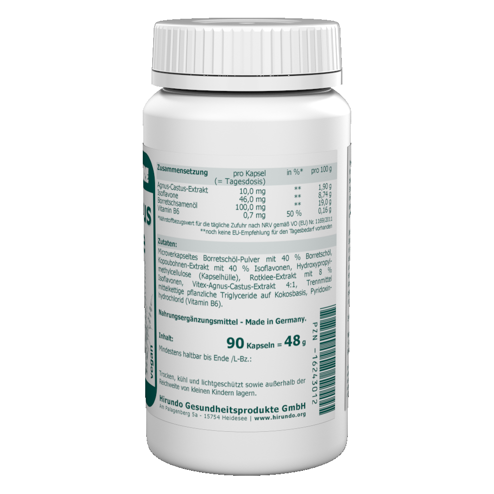 Agnus Castus 10 mg Extrakt Isoflavone 46 mg – Bild 3