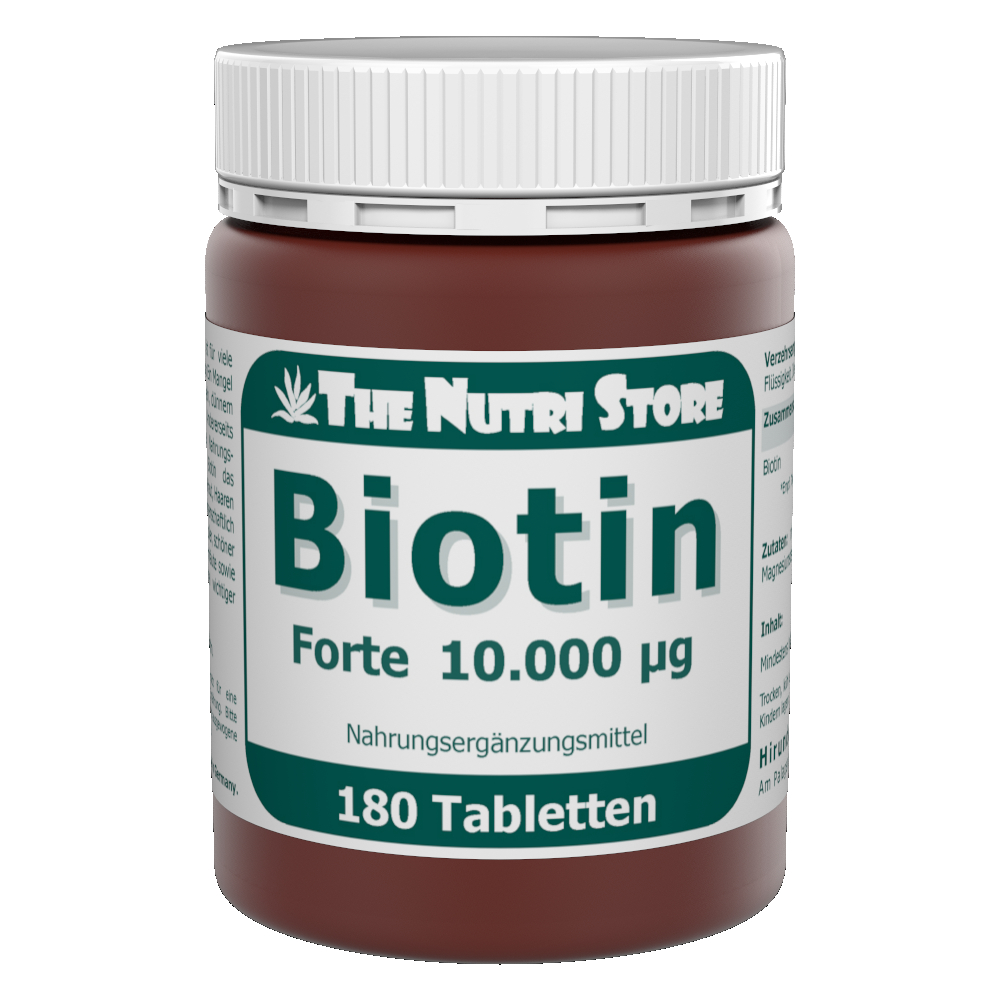 Biotin Forte 10.000 µg Tabletten 180 Stk.
