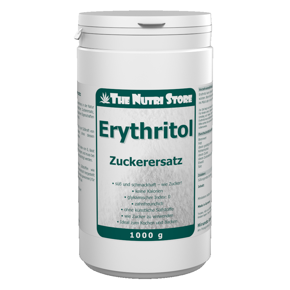 Erythritol Zuckerersatz Pulver 1000 g