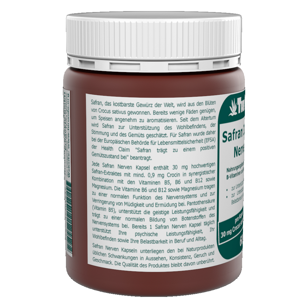 Safran 30 mg Extrakt Nerven Kapseln 60 Stk. – Bild 2