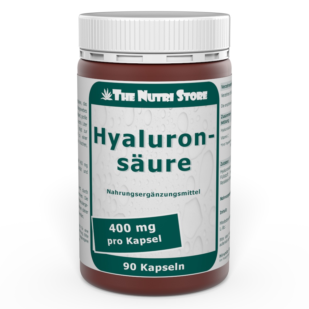 Hyaluronsäure 400 mg Kapseln 90 Stk.