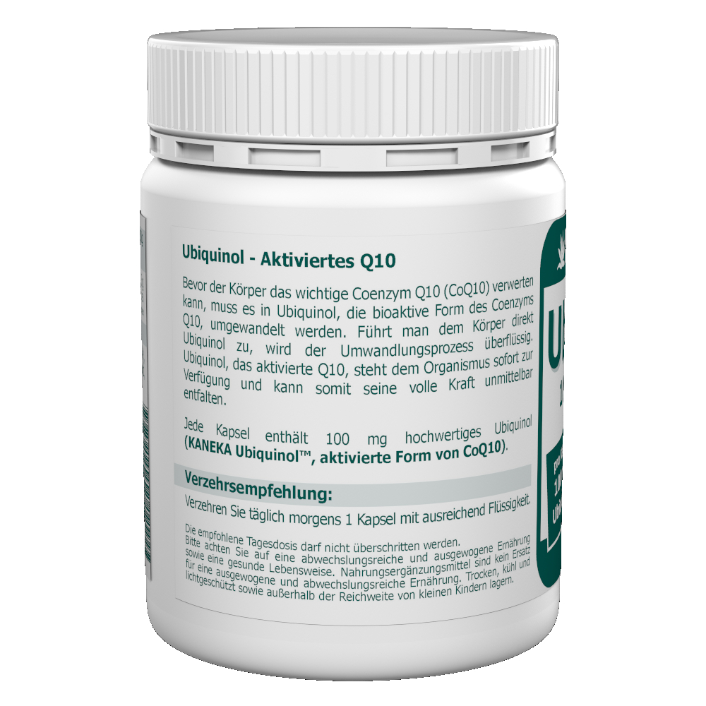 Ubiquinol 100 mg Kapseln 75 Stk. – Bild 2